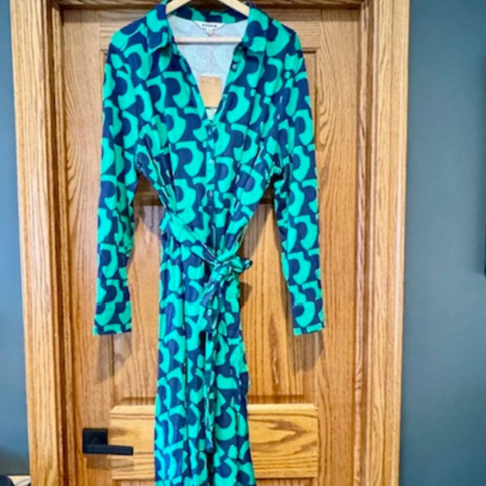 NWT Boden Laura Midi Shirt Dress Size Size 20-22